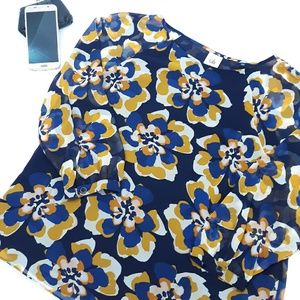 CAbi | Floral Blouse